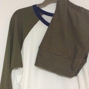 LuLaRoe Randy, NWT + TC leggings